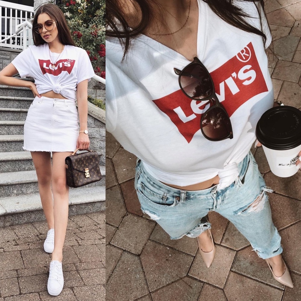 Brand New Levi’s Logo Tee from Urban Outfitters